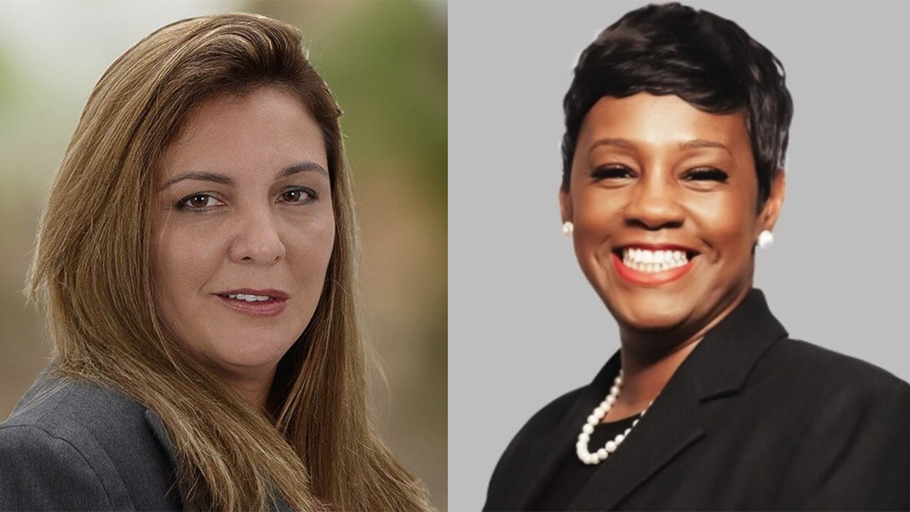 Jennifer C. Lewis, CDM Smith (left) and Syrees Gillens Oliver, HNTB. (Photographs courtesy of the respective companies)
